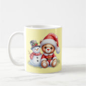 Taza Navideña con Snowman Kaffeetasse (Links)