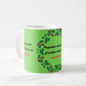 Taza navideña kaffeetasse (Vorderseite Links)