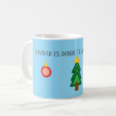 Taza Navideña Kaffeetasse (Vorderseite Links)