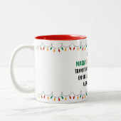 Taza navideña zweifarbige tasse (Links)
