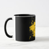 Taza Negra con logo de +Flow Tasse (Links)