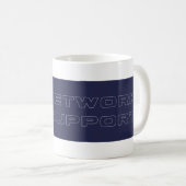 Taza Network Support Kaffeetasse (VorderseiteRechts)