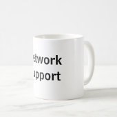 Taza network Support Kaffeetasse (VorderseiteRechts)