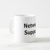 Taza network Support Kaffeetasse (Vorderseite Links)