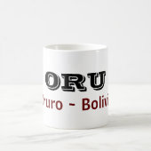 Taza Oruro  Bolivia Kaffeetasse (Mittel)