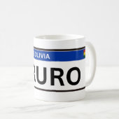 Taza Oruro Mercosur Kaffeetasse (VorderseiteRechts)