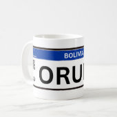 Taza Oruro Mercosur Kaffeetasse (Vorderseite Links)