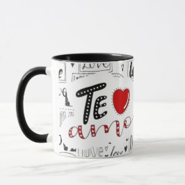 Taza para café personalizada con foto de pareja tasse