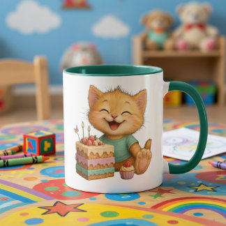Taza para cumpleaños infantil tasse