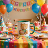 Taza para cumpleaños infantil tasse