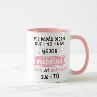 Taza para Madrina de Bautizo 11 oz Tasse