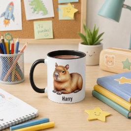 Taza para niños personalizada con diseño de animal tasse