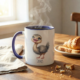 Taza para niños personalizada con diseño de animal tasse