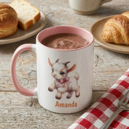 Taza para niños personalizada con diseño de animal tasse