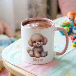 Taza para niños personalizada con diseño de animal tasse