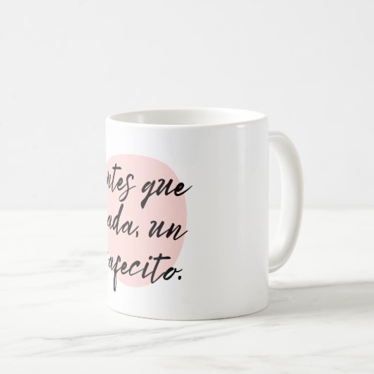 taza para tomar cafe kaffeetasse (VorderseiteRechts)