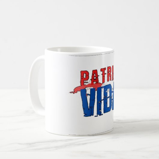 Taza Patria y vida Kaffeetasse (Vorderseite Links)