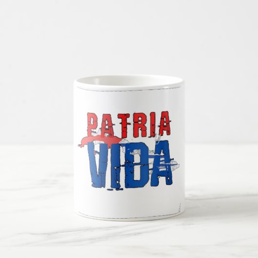 Taza Patria y vida Kaffeetasse (Mittel)