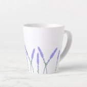 Taza personalizable con lavandas milchtasse (Rechte Ecke)