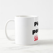 Taza piensa positivo siempre kaffeetasse (Links)
