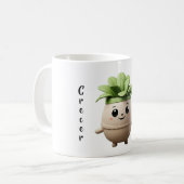 Taza Pipo Crecer – Mensaje Diario Kaffeetasse (Vorderseite Links)