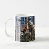 taza Plaza Cibeles, en Madrid Kaffeetasse (Links)