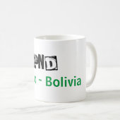 Taza PND Pando - Bolivia Kaffeetasse (VorderseiteRechts)
