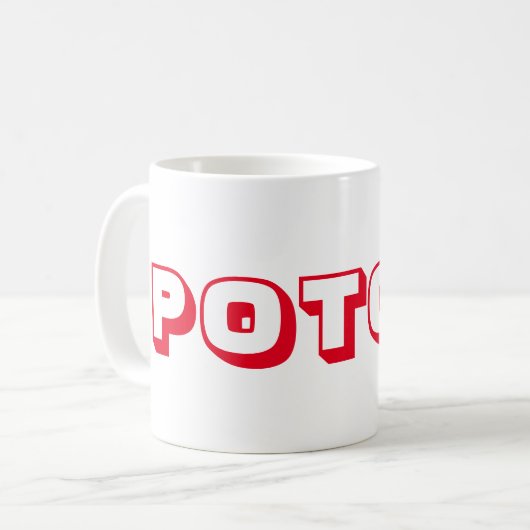 Taza Potosi Kaffeetasse (Vorderseite Links)
