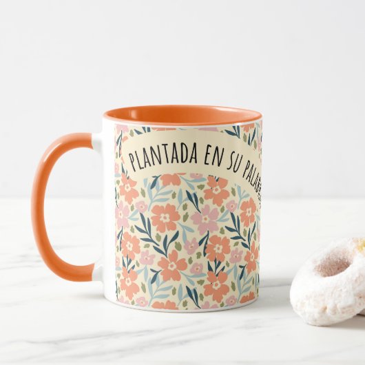 Taza Primaveral para Mujeres Cristianas Tasse (Mit Donut)
