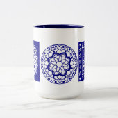 taza Puebla1 Zweifarbige Tasse (Mittel)