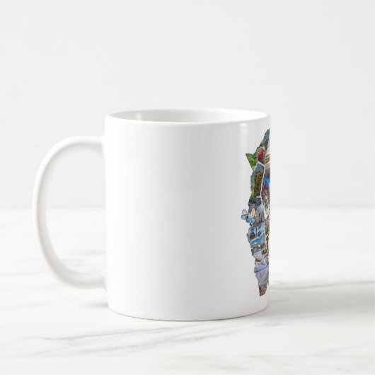 Taza recuerdo de Bolivia Kaffeetasse (Links)