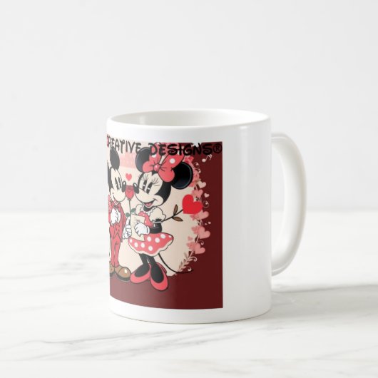 Taza retro Ratón Vintage 1928 Kaffeetasse (VorderseiteRechts)