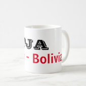 Taza Tarija Bolivia Kaffeetasse (VorderseiteRechts)