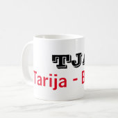 Taza Tarija Bolivia Kaffeetasse (Vorderseite Links)