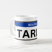 Taza Tarija Mercosur Kaffeetasse (Vorderseite Links)