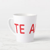 Taza TE AMO Milchtasse (Linke Ecke)