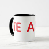 Taza te AMO Tasse (Vorderseite Links)