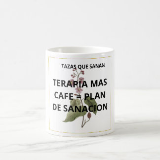 Taza Terapia y Café Plan de Sanación Emocional Kaffeetasse