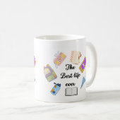 Taza "the best life ever" kaffeetasse (VorderseiteRechts)