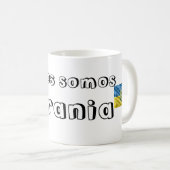 Taza todos somos Ucrania Kaffeetasse (VorderseiteRechts)