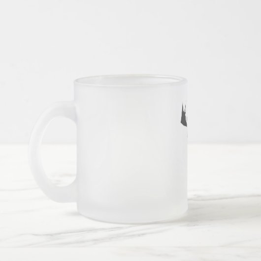 Taza venado negro mattglastasse (Links)