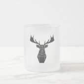 Taza venado negro mattglastasse (Mittel)