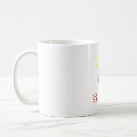 Taza Viva la salsa Kaffeetasse (Links)