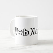 Taza WebMaster Kaffeetasse (Vorderseite Links)