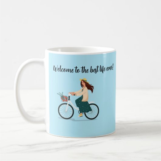 Taza "welcome to the Best life ever" Kaffeetasse (Links)