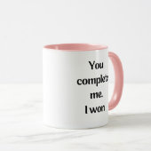 Taza "You complete me" Tasse (VorderseiteRechts)