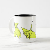 tazaorigami2 zweifarbige tasse (Vorderseite Links)