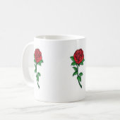 tazas de cafe con krankño de roras kaffeetasse (Vorderseite Links)