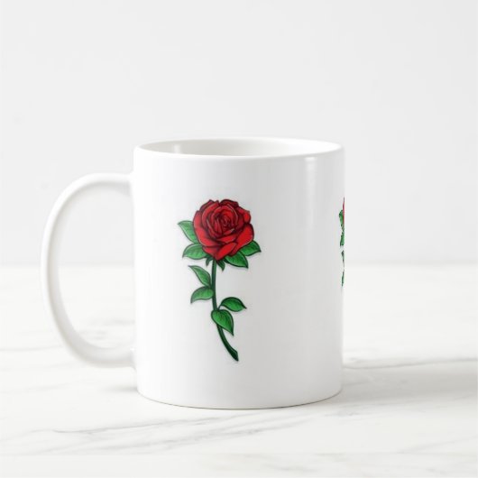 tazas de cafe con krankño de roras kaffeetasse (Links)