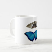 Tazas de dos Mariposas Hermosas Kaffeetasse (Vorderseite Links)